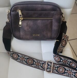 NWT Telena Women's Brown Crossbody Bag.